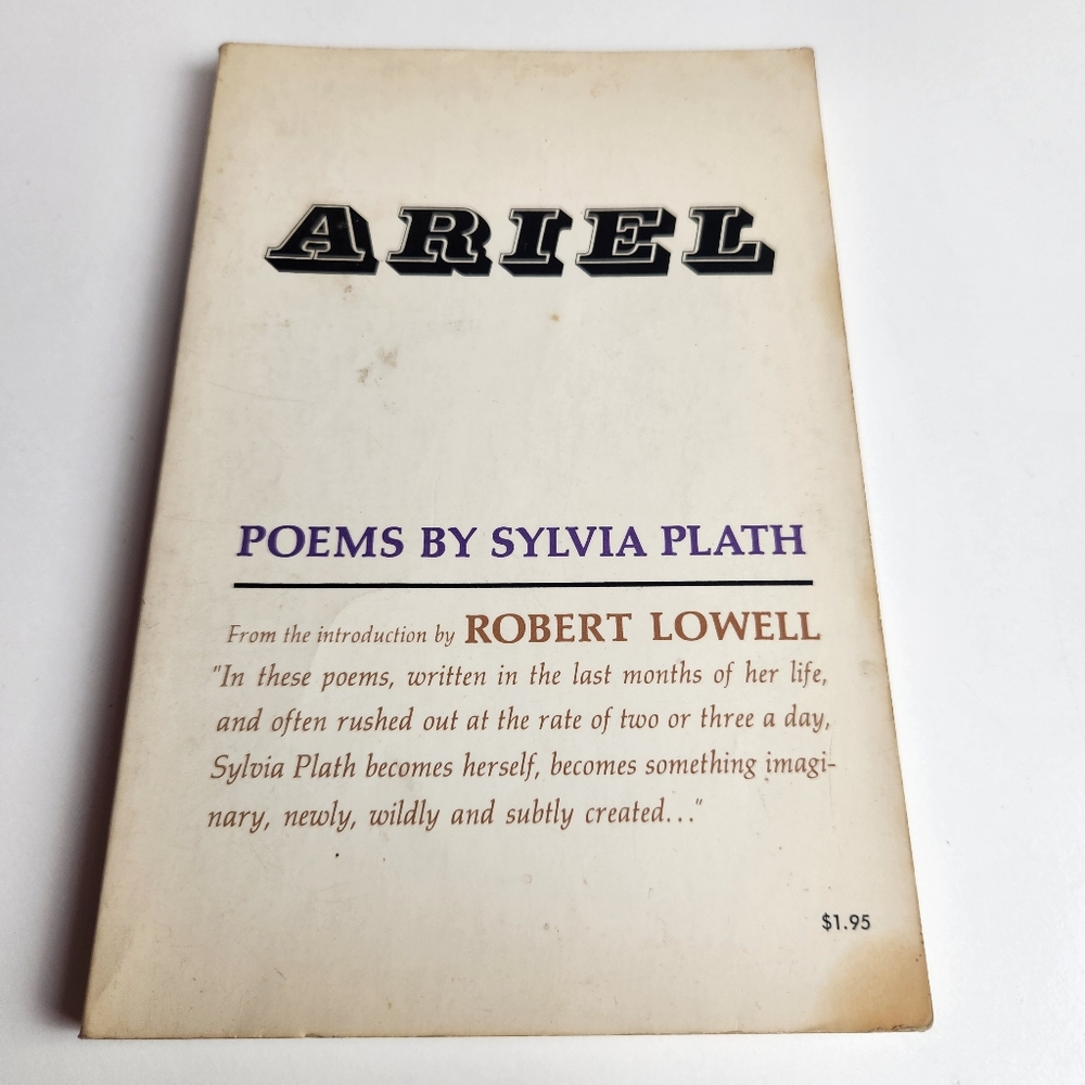 Sylvia Plath Ariel Book Of Poems